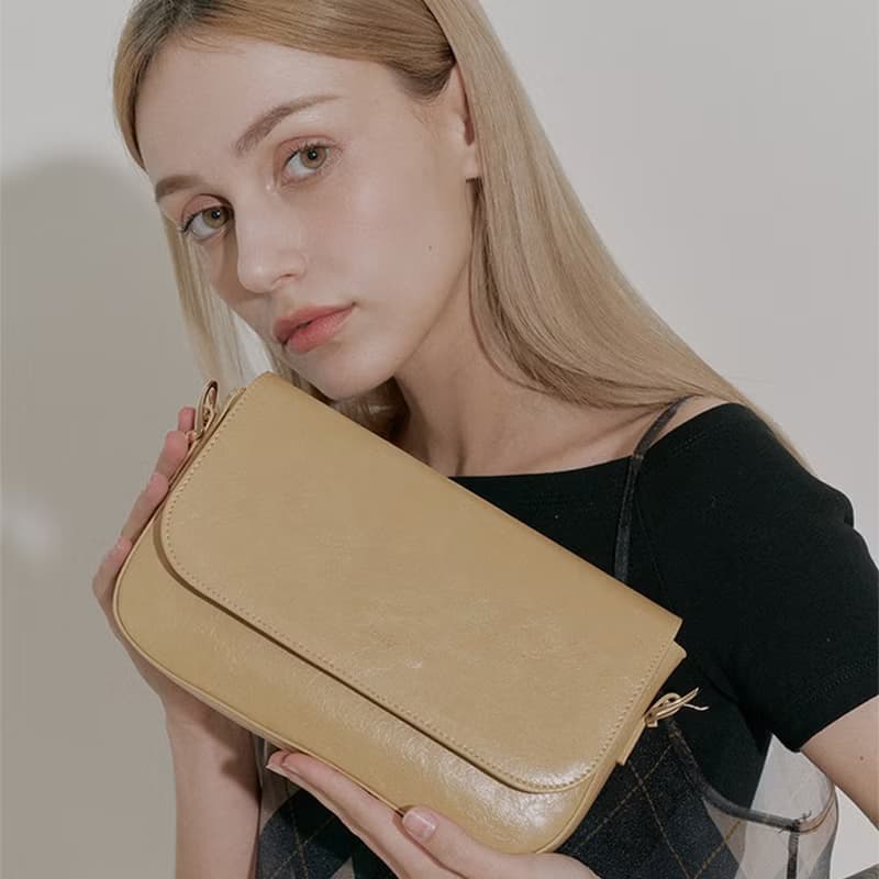 韓國 BREE BAG | 黃色 | 腋下袋 | 側背包 斜孭袋