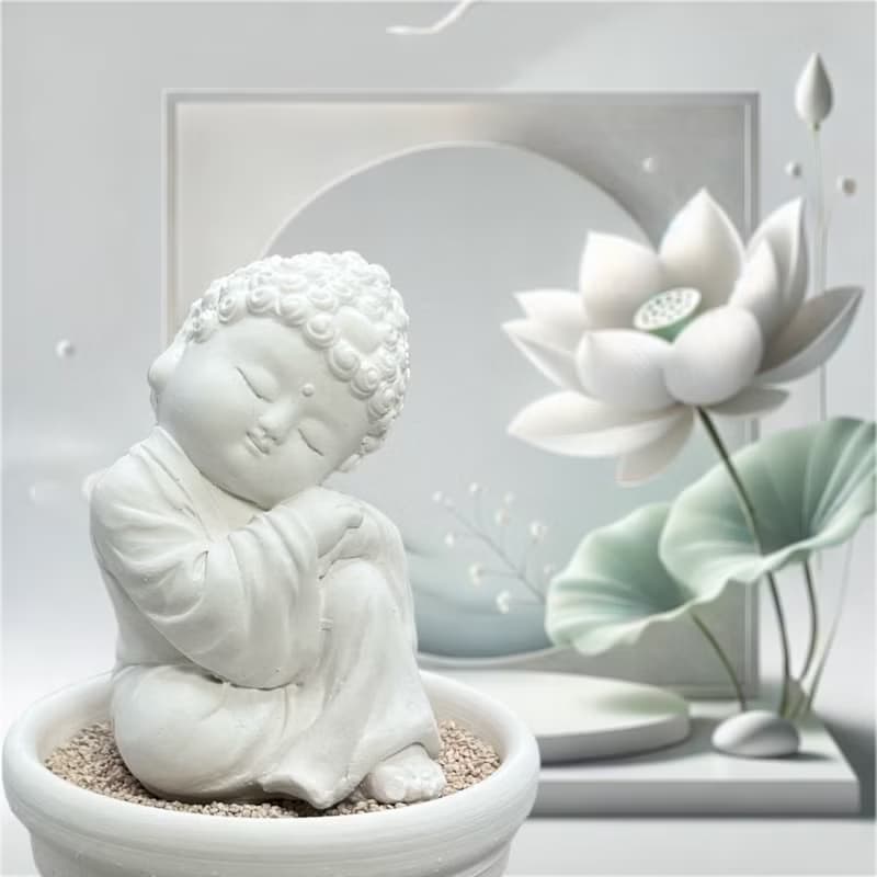 淨念吉祥小佛之大覺小盤套組  喚醒心靈智慧 提升居家氛圍