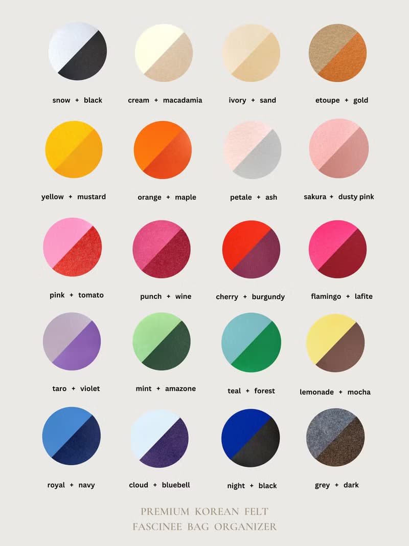 手製內袋 Bag Organizer Loewe Cubi Crossbody Large