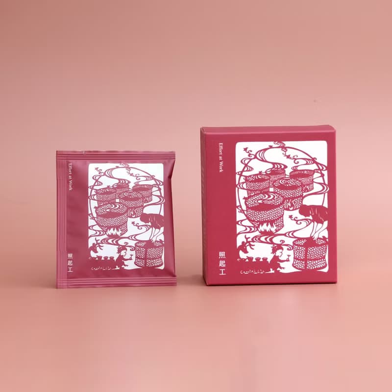 【照起工】台灣味花茶-桂花八角烏龍 傳統窨製工藝x剪紙藝術