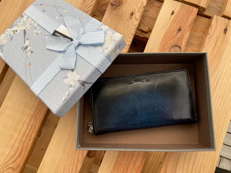 【Steve Tse-皮革炮製所】手工刷染風琴式長夾