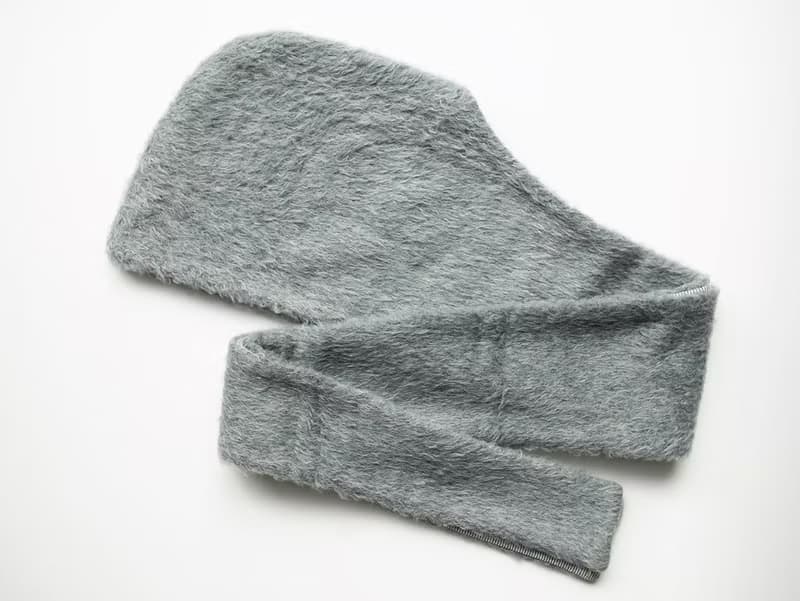 Mist 系列 - 灰調 * 灰色 毛料 圍巾 連帽圍巾