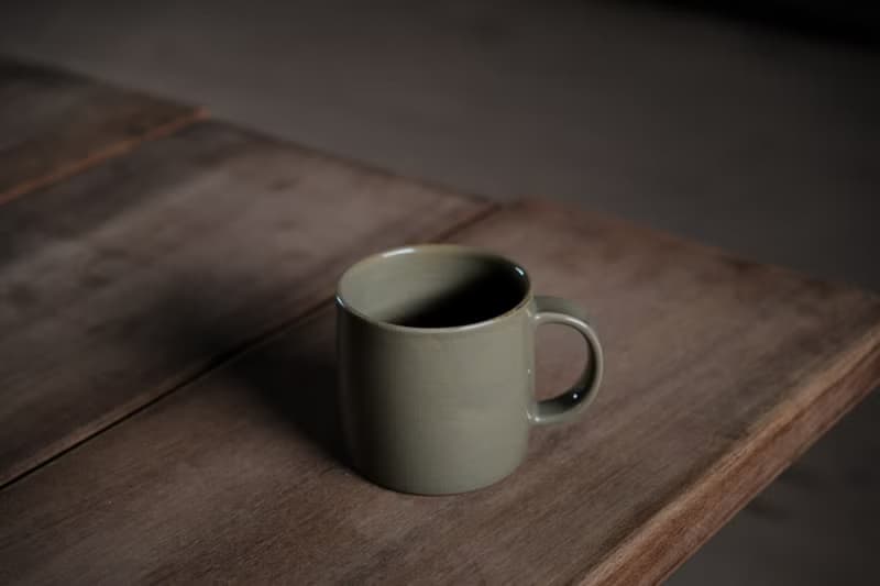 馬克杯 l 苔球綠 陶杯