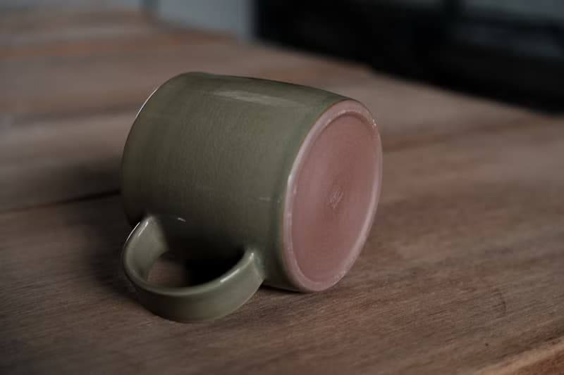 馬克杯 l 苔球綠 陶杯