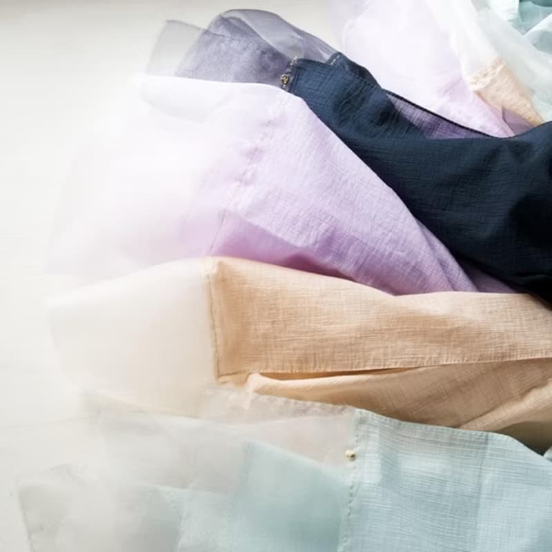 輕柔渲染的圍巾 | 薰衣草紫