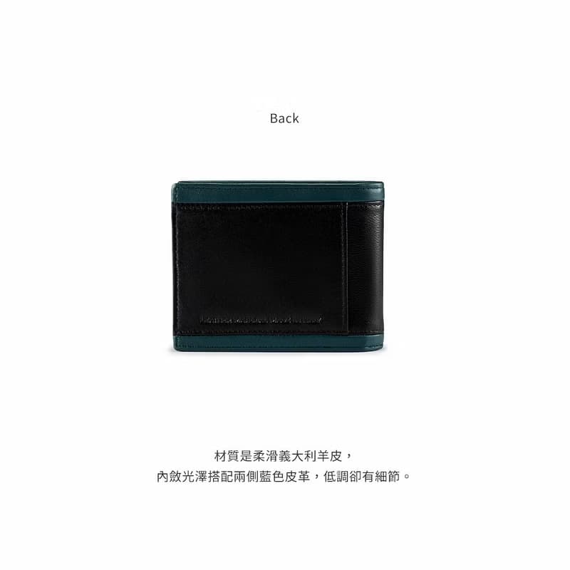 【情侶送禮/24H出貨】中性短夾 3卡夾 隱藏式鈔票夾層 0103-11805