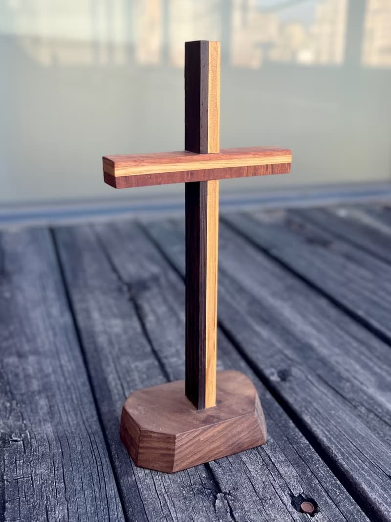 福音商品 手作木作 實木十字架 基督家庭必備單品 受洗禮物 現貨