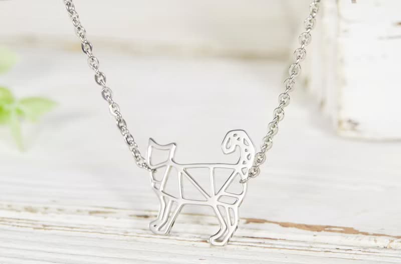 貓咪 - 幾何手鍊系列 - 抗敏醫療鋼