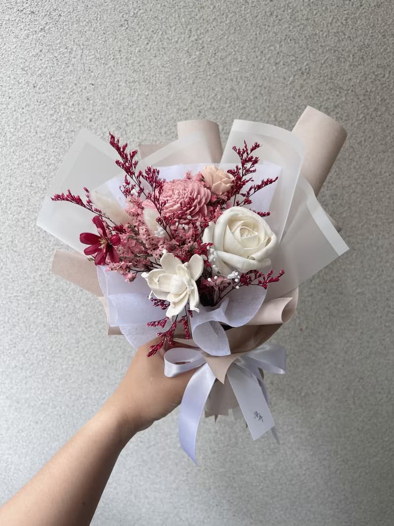 【艸弄Garden Lane Floral】莓果蛋糕/情人節花禮/公證小花束