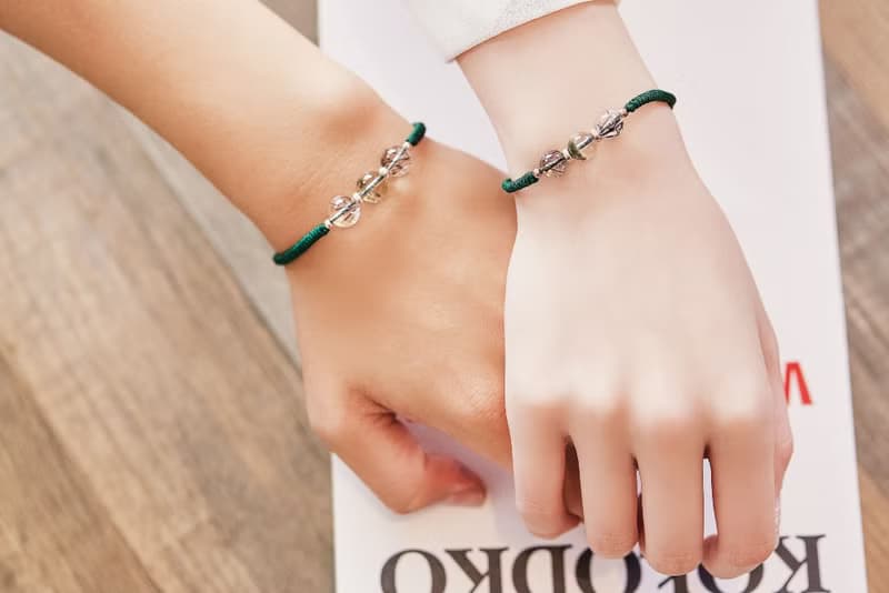 極旺財5A黑髮晶綠幽靈手鍊單入(含開光)吸引貴人(情侶款)