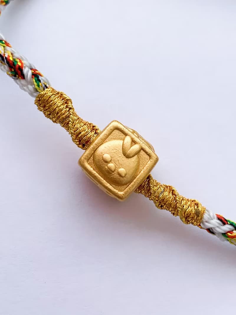 幸運生肖三合銀珠新年手繩 -已開光