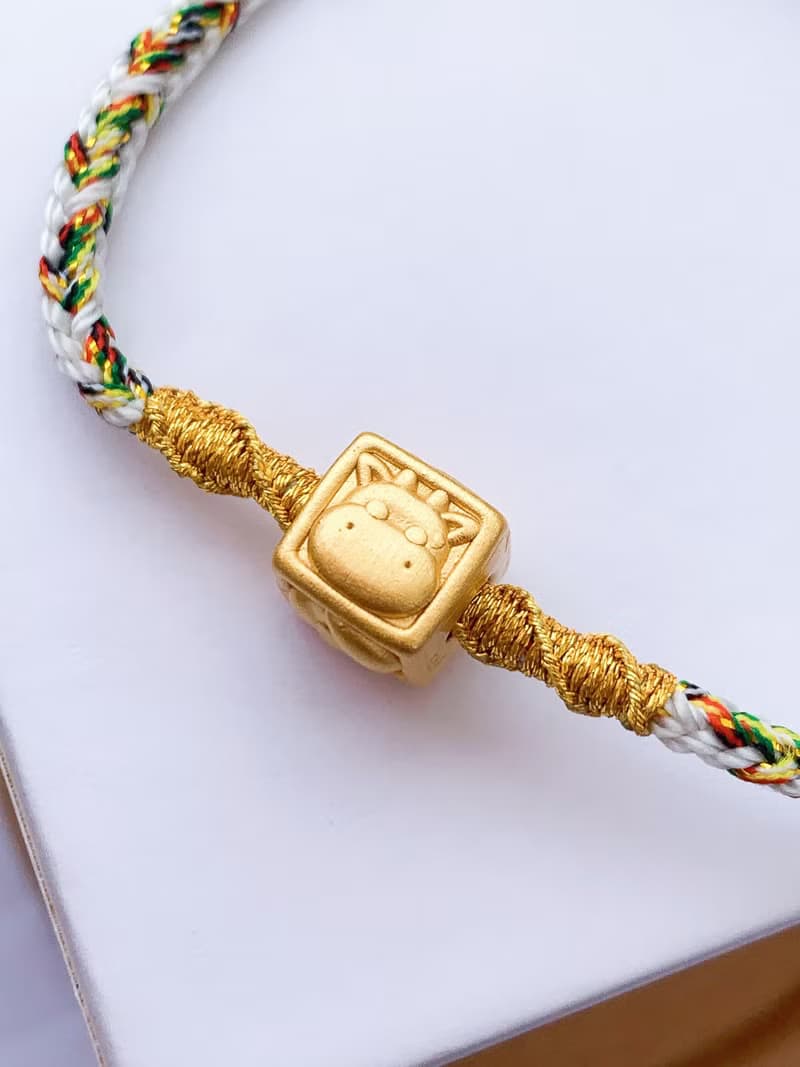 幸運生肖三合銀珠新年手繩 -已開光