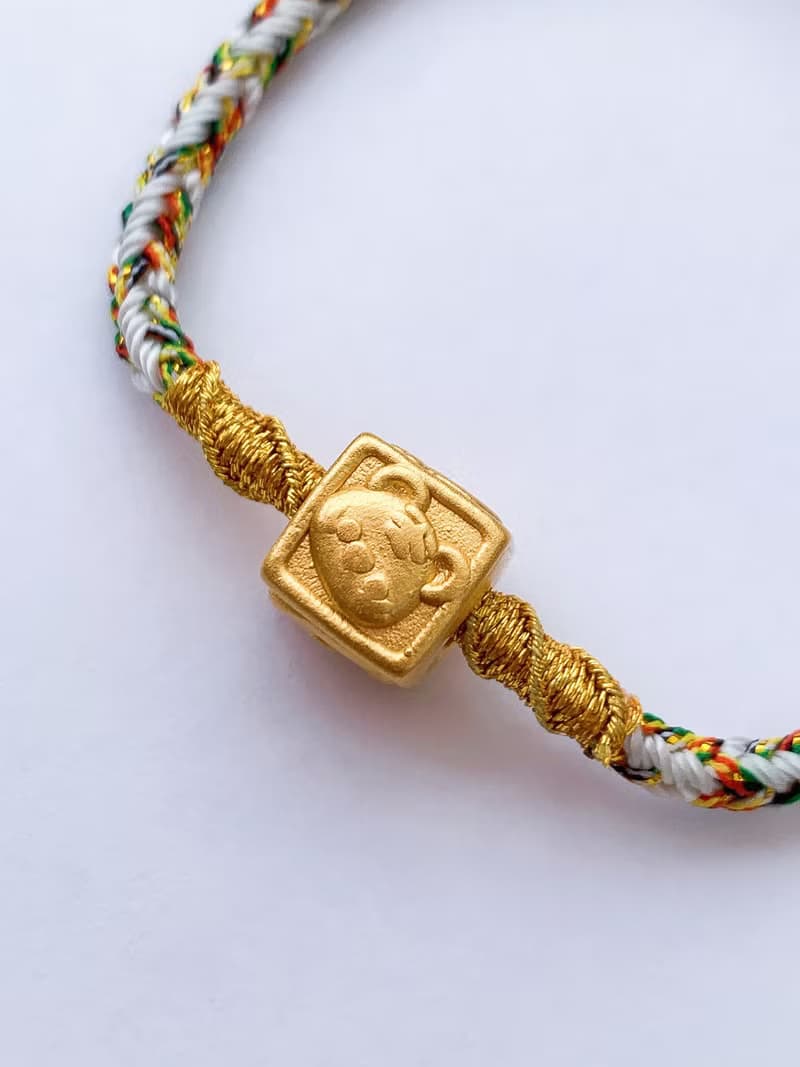 幸運生肖三合銀珠新年手繩 -已開光