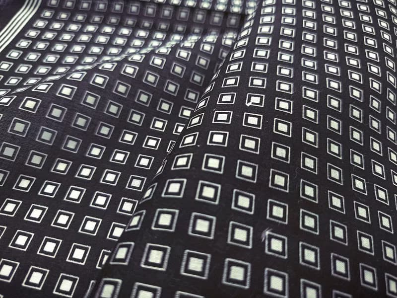 Yves Saint Laurent Vintage Handkerchief Square Dot 18 x 18 inches