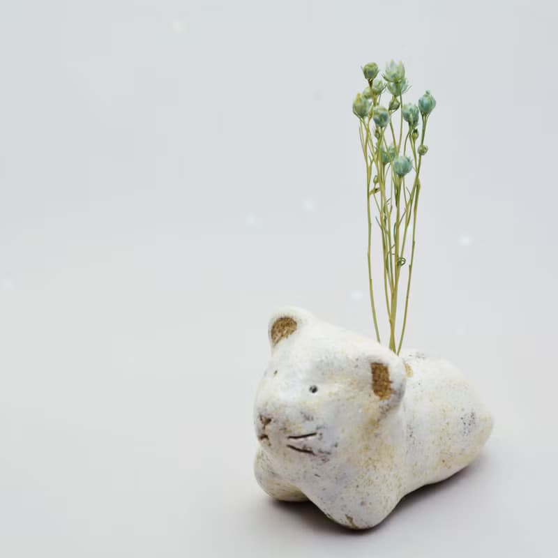 Rainbow-neo 十二生肖 鼠牛虎兔香立 線香座  筷架 擴香 一輪花瓶