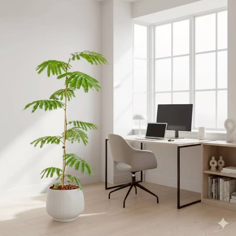 小豆樹線條寬陶盆栽 開幕盆栽 落地盆栽 送禮