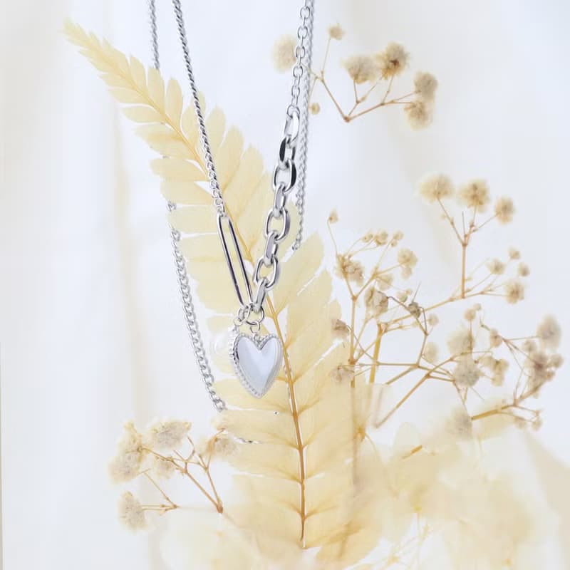 【ScentMûes森繆斯】擴香項鍊-愛心款(附絨布袋)