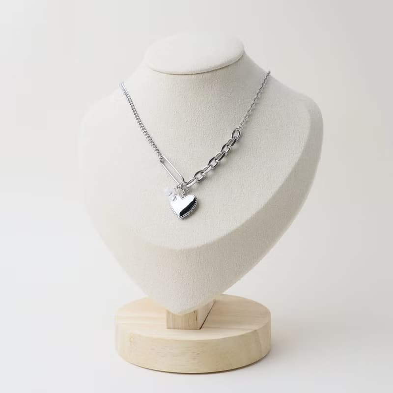 【ScentMûes森繆斯】擴香項鍊-愛心款(附絨布袋)