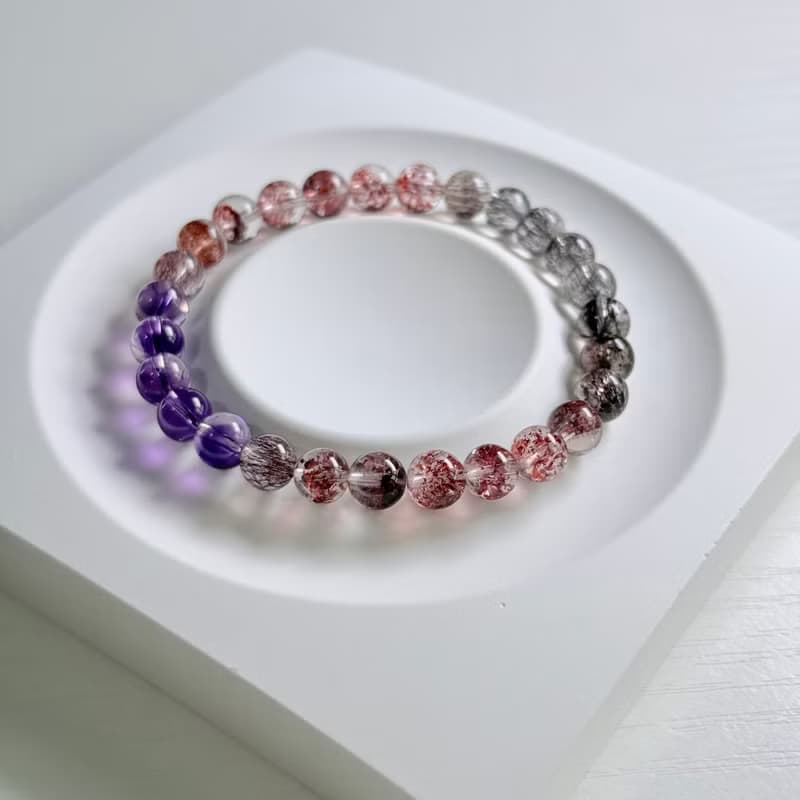 冰透精品超七手串