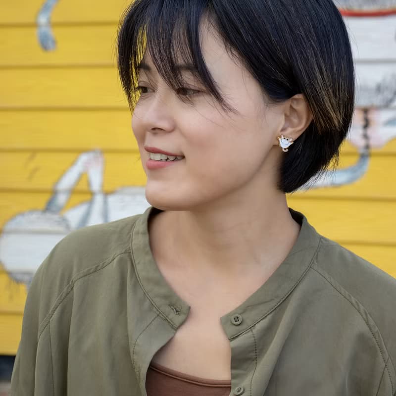 蜜袋鼯 口袋小萌獸 耳環 耳夾 紙盒包裝 生日禮物
