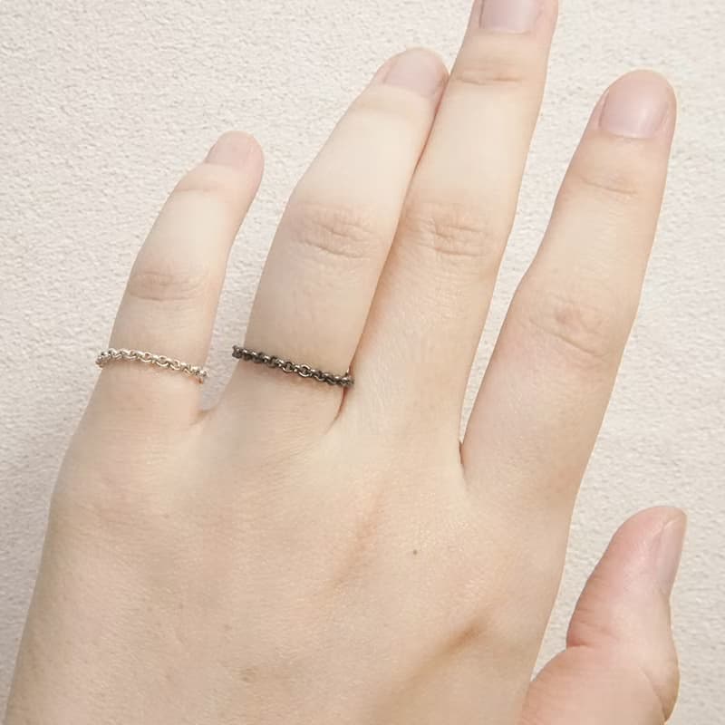 任選3件999 極簡小圓 純銀鍊戒 女戒 軟戒指 多款戒圍 可當尾戒