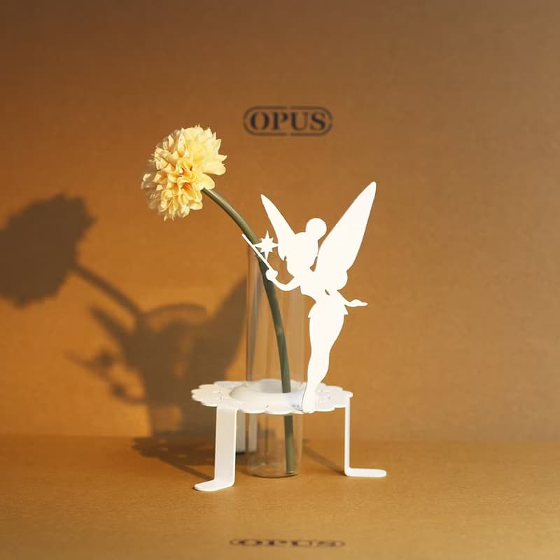 【OPUS東齊金工】精靈之瓶-花仙子瓶插(白)居家辦公門市/桌面擺飾