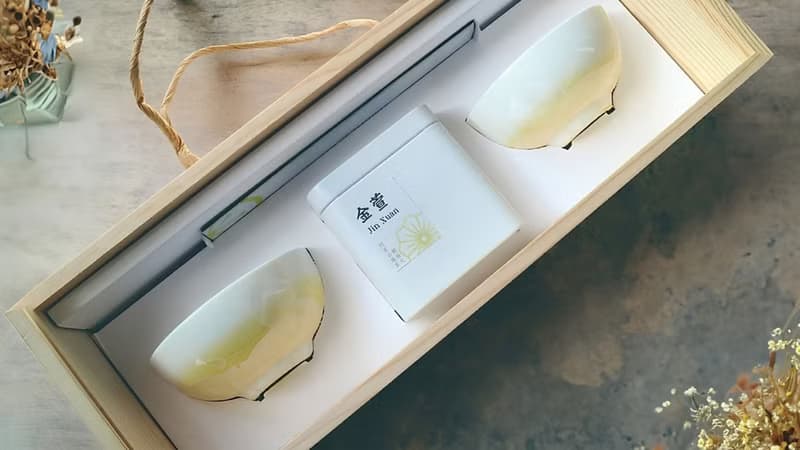 茶韵滿杯 (金萱+雙杯)