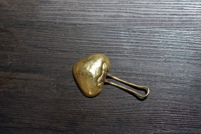 手工黃銅蘑菇勺/豆勺/裝飾勺/湯勺