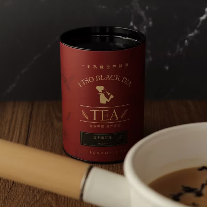 夏卡爾蜜桃紅茶茶葉70g/罐