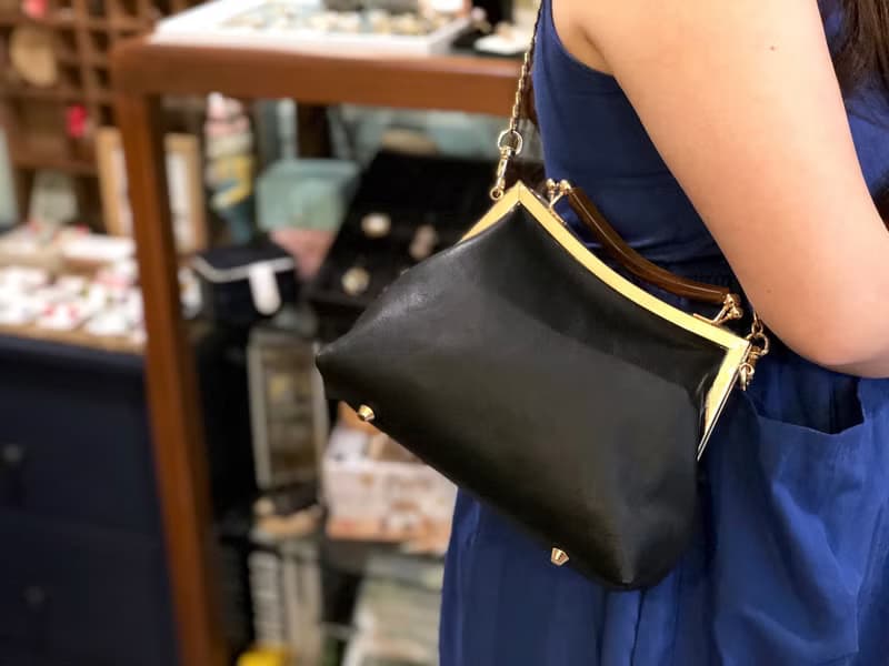 2018新品: 手縫古典2用口金手袋 Clásico Ladies Handbag