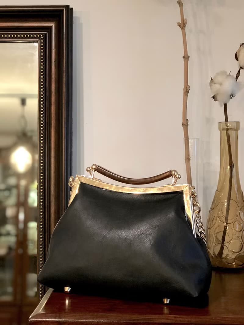 2018新品: 手縫古典2用口金手袋 Clásico Ladies Handbag