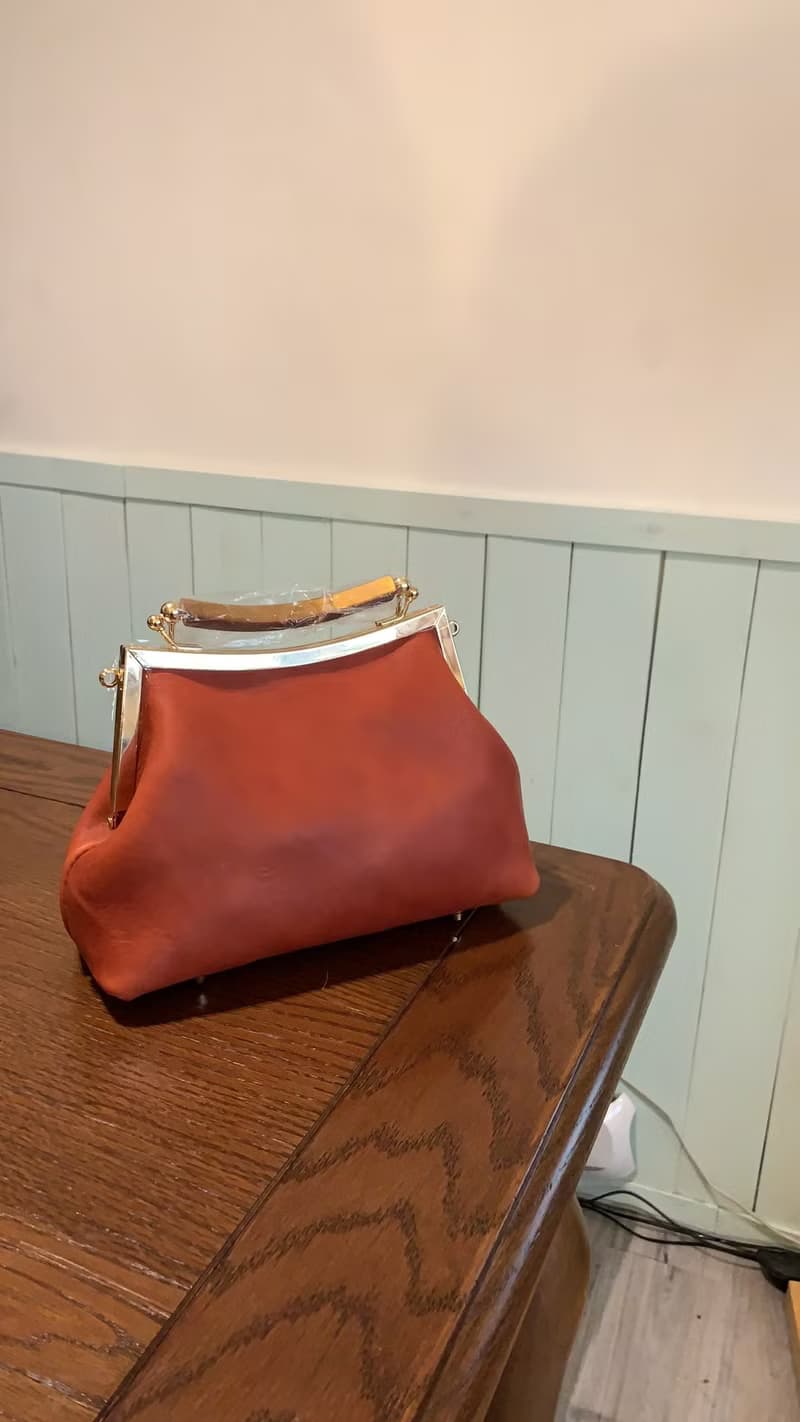 2018新品: 手縫古典2用口金手袋 Clásico Ladies Handbag