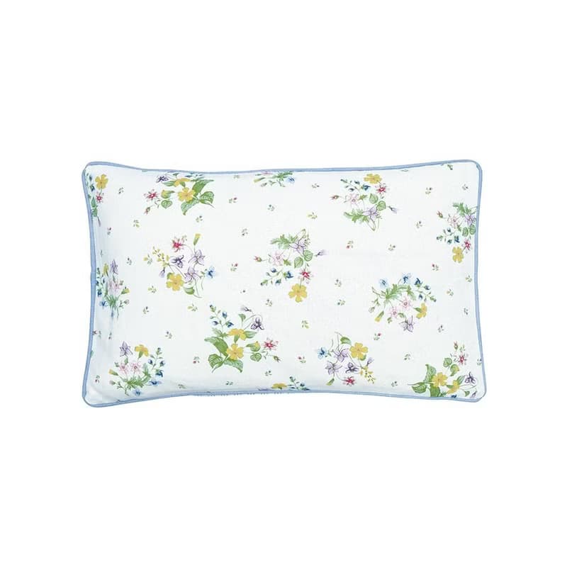 丹麥GreenGate Fiola white 抱枕套/刺繡抱枕套-共兩款