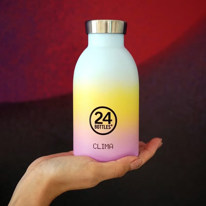 義大利 24Bottles 不鏽鋼雙層保溫瓶 330ml - 幸福光蘊