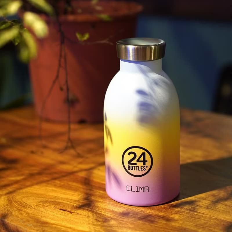 義大利 24Bottles 不鏽鋼雙層保溫瓶 330ml - 幸福光蘊