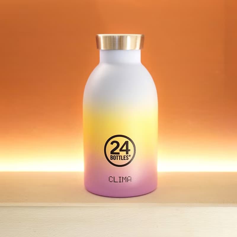 義大利 24Bottles 不鏽鋼雙層保溫瓶 330ml - 幸福光蘊