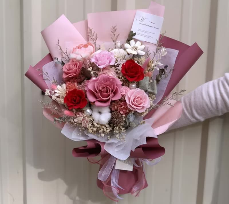 【豪華大花束】玫瑰花束/畢業花束/母親節/情人節/生日送禮花束