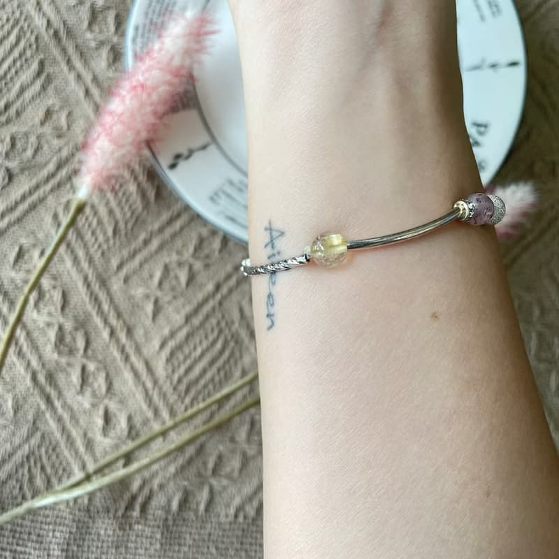 強能量水晶招財彈性手鍊