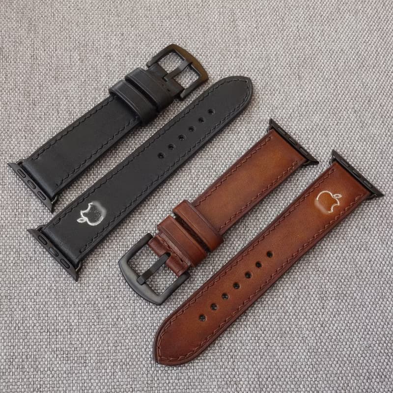 Apple 手錶表帶。棕色。任意尺寸。