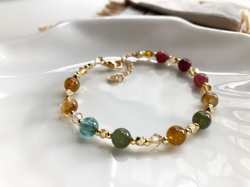 最強電氣石全能碧璽手鏈 改善健康人緣及整體運氣