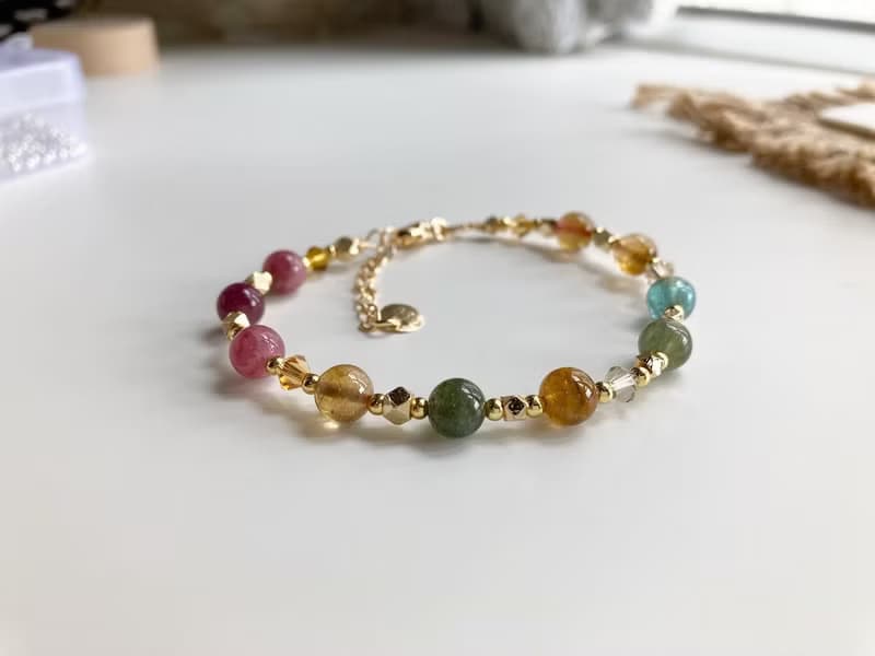 最強電氣石全能碧璽手鏈 改善健康人緣及整體運氣