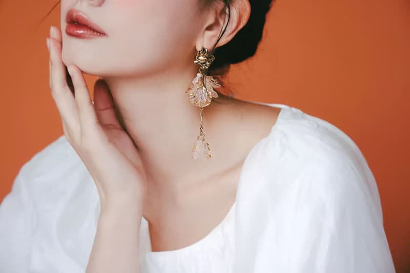 COR-DATE / 花語 / 花瓣蔓延耳環