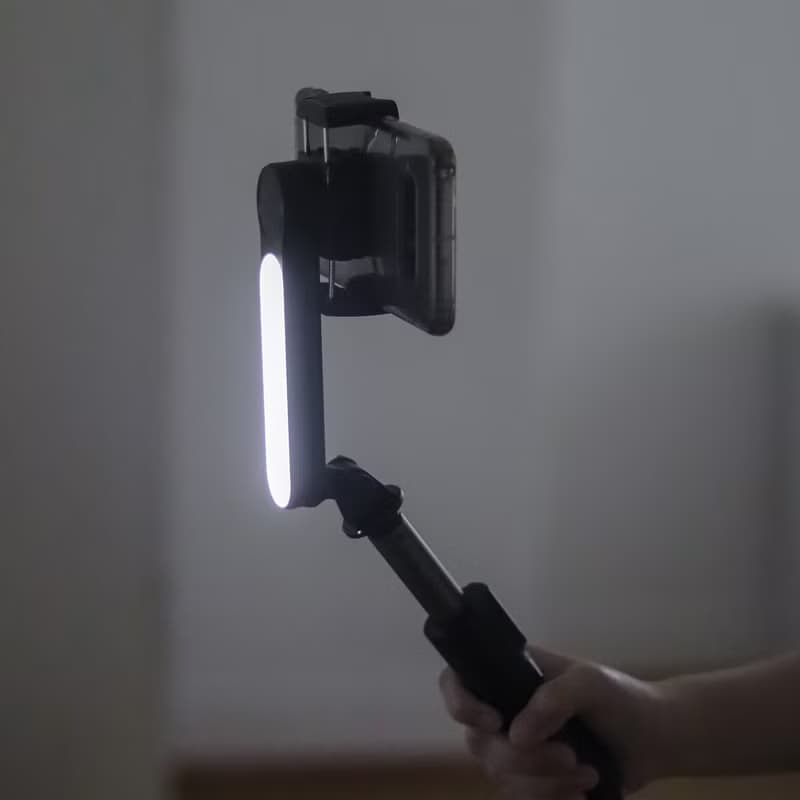 MINi補光折疊穩定器 / 自拍棒  / 補光燈