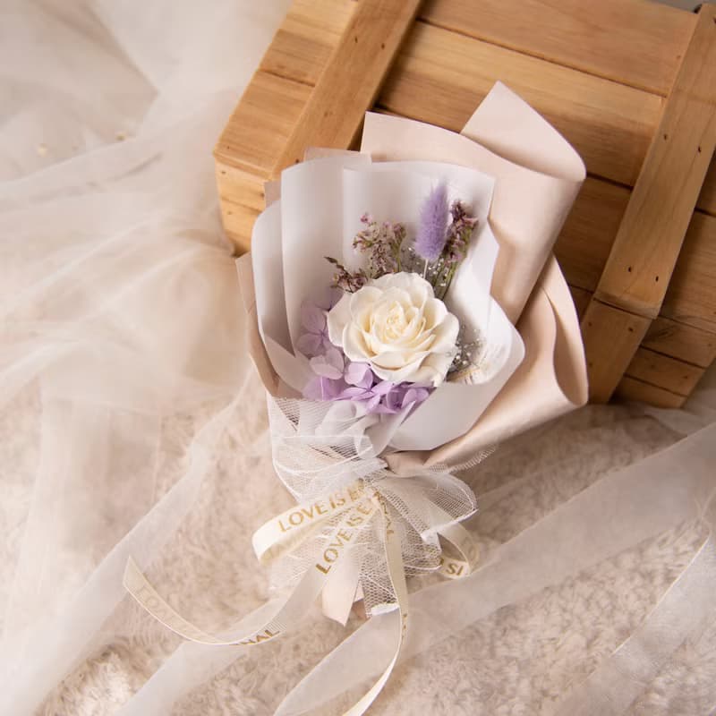 【永恆】日本永生花 乾燥花 經典小花束 / 生日 紀念日 情人節女