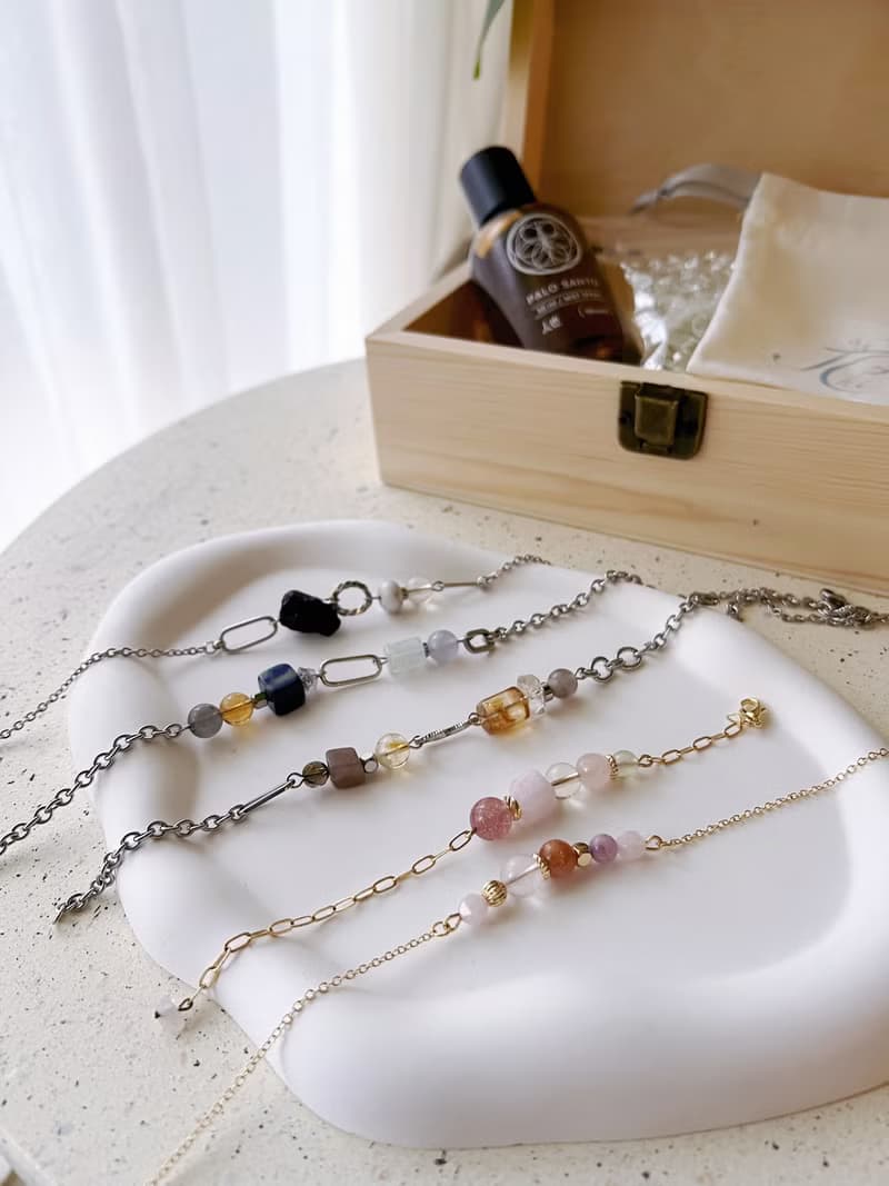 共明禮盒X水晶手鍊組合X請賜我金玉良緣吧