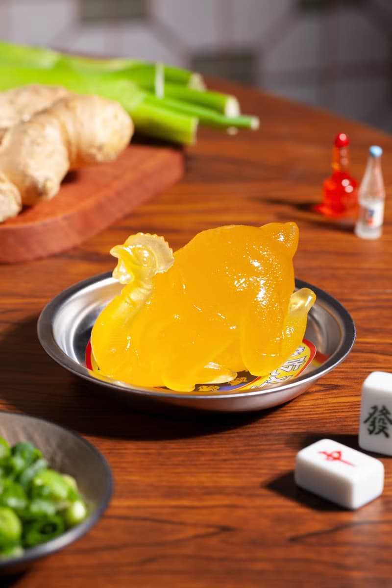 廣寧玉雕系列雞擺件白切雞手辦3D立體擺件樹脂創意禮物