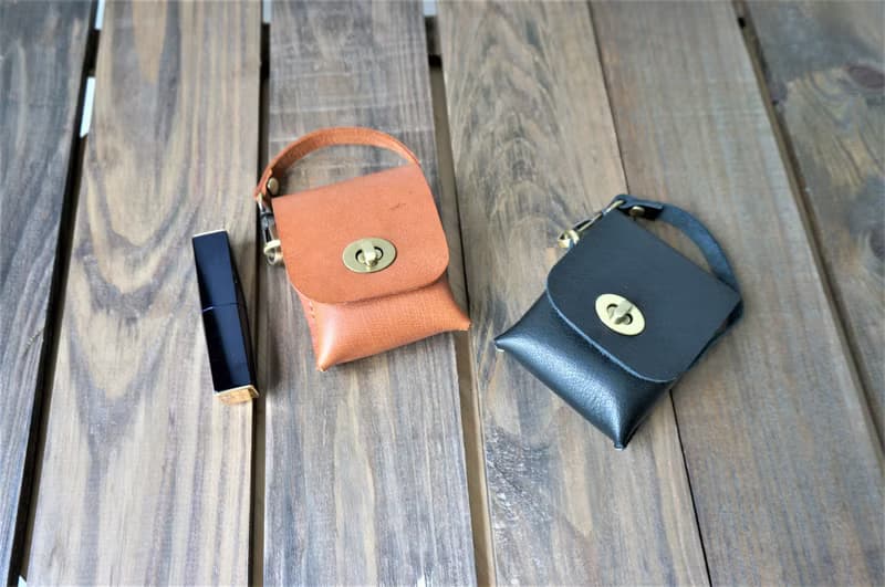 小化妝包 // Small Leather Pouch // 雜物包 // 唇膏收納