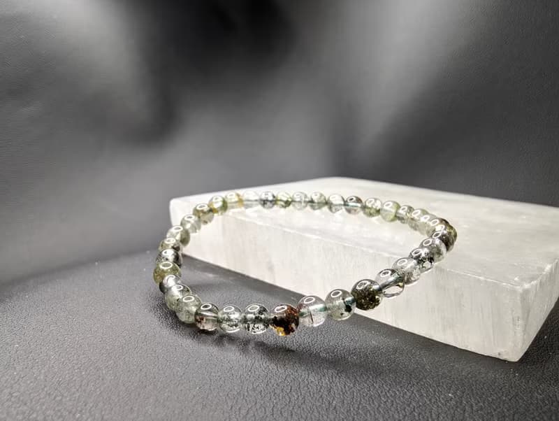 【訂製品】四季幽靈 花幽靈 彩幽靈 手串 手鍊 天然水晶 7-8mm