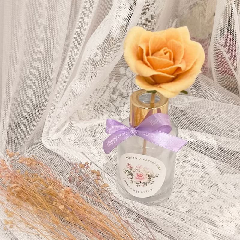 【體驗】【體驗】花蓮手作體驗石膏捏塑玫瑰花擴香瓶DIY手作體驗-小班制