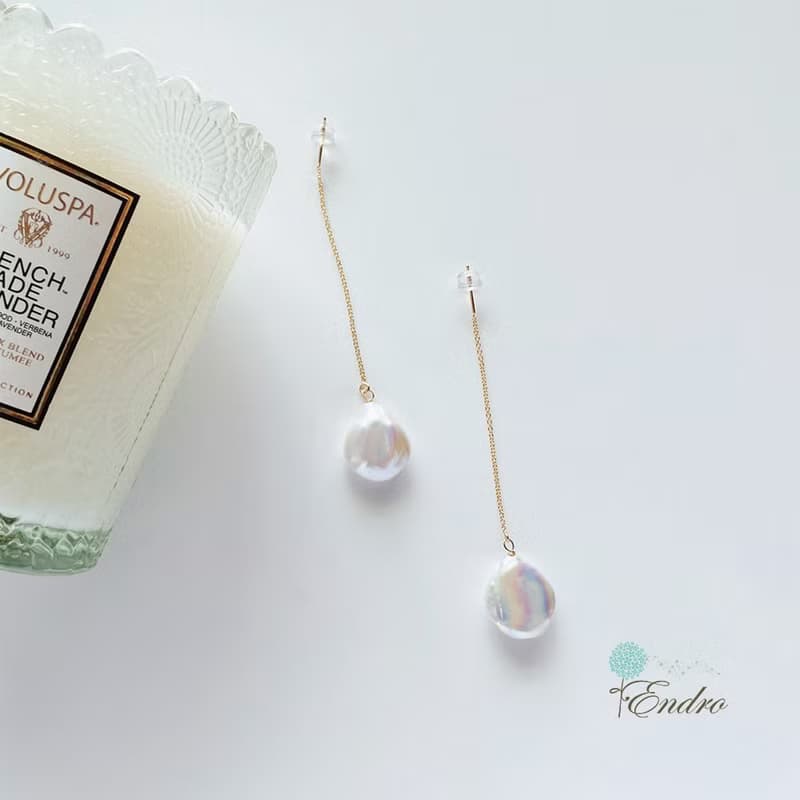 ENDRO ACC 特蒂斯巴洛克珍珠耳環